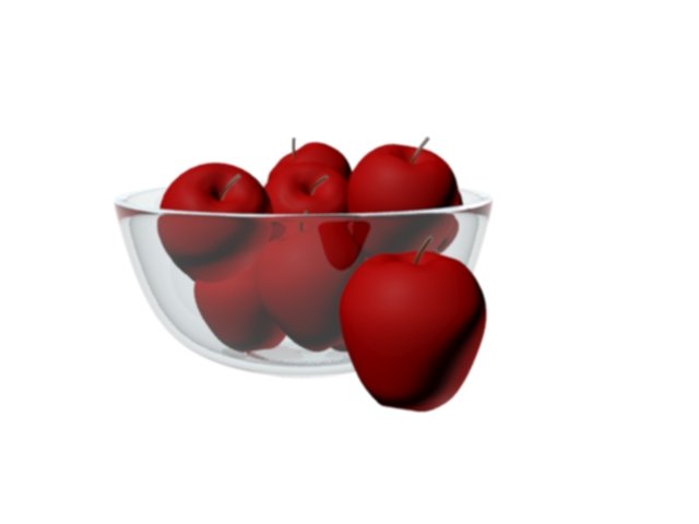 apple 3D Model .c4d .max .obj .3ds .fbx .stl .blend 