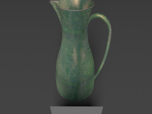 water can old copper - v-ray ready 3D Model
