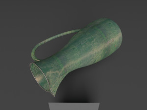 water can old copper - v-ray ready 3D 모델