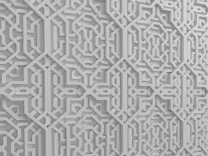 arab ornament 3D 모델