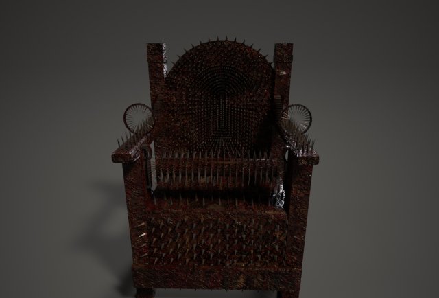 torture stool Model 3D .c4d .max .obj .3ds .fbx .stl .blend 