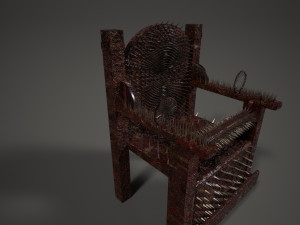 torture stool Model 3D