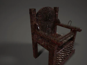 torture stool 3D Model