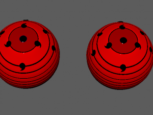rennegans naruto anime series Modello 3D