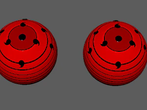 rennegans naruto anime series 3D Model