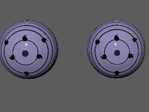 rennegans naruto anime series Modello 3D