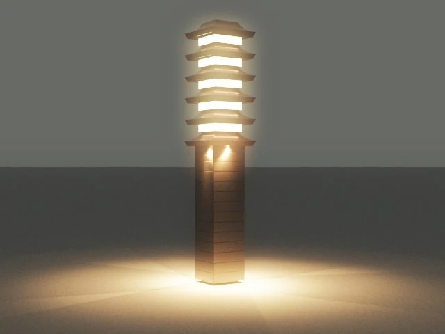 street light 3D Model .c4d .max .obj .3ds .fbx .stl .blend