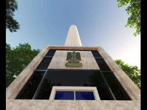 Каирская башня 3D Модель