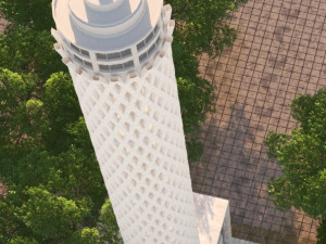 cairo tower Modello 3D