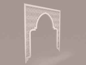 arabic pattern 3D Model