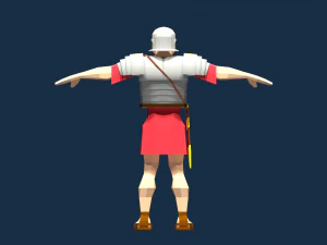 legionario e centurione romano Modello 3D