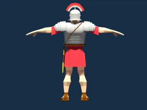 legionario e centurione romano Modello 3D