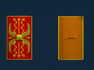 roman legionary and centurion Modelo 3D