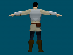 swordsman adventurer 3D Модель