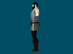 swordsman adventurer 3D Model