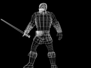 swordsman adventurer 3D Model