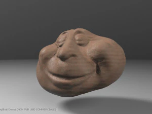sorria, fantoche Modelo de Impressão 3D