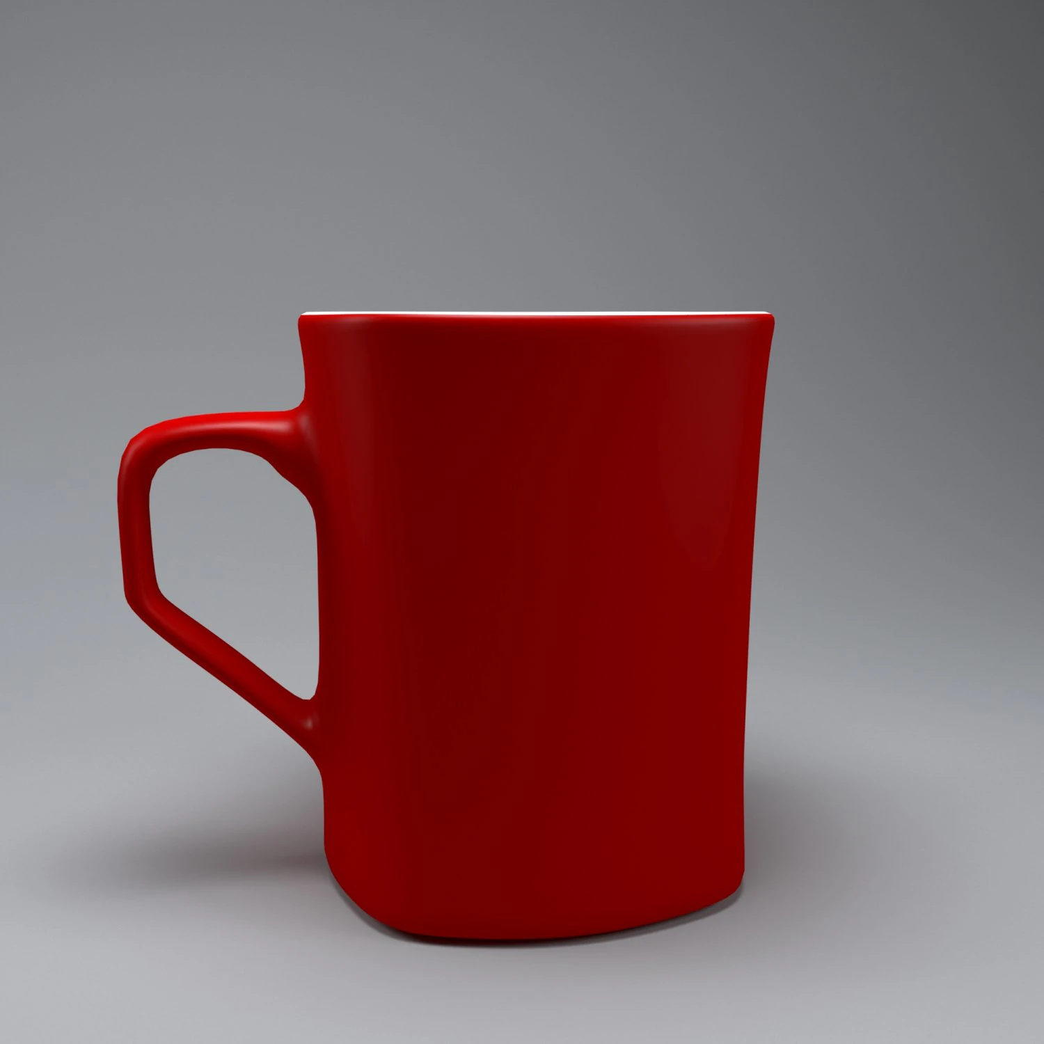 red mug 3D Model .c4d .max .obj .3ds .fbx .stl .blend 