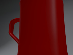 red mug 3D 모델