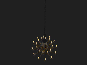chandelier luster 3D Model