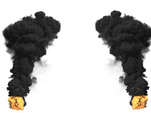 fumefx large scale smoke and fire Modèle 3D