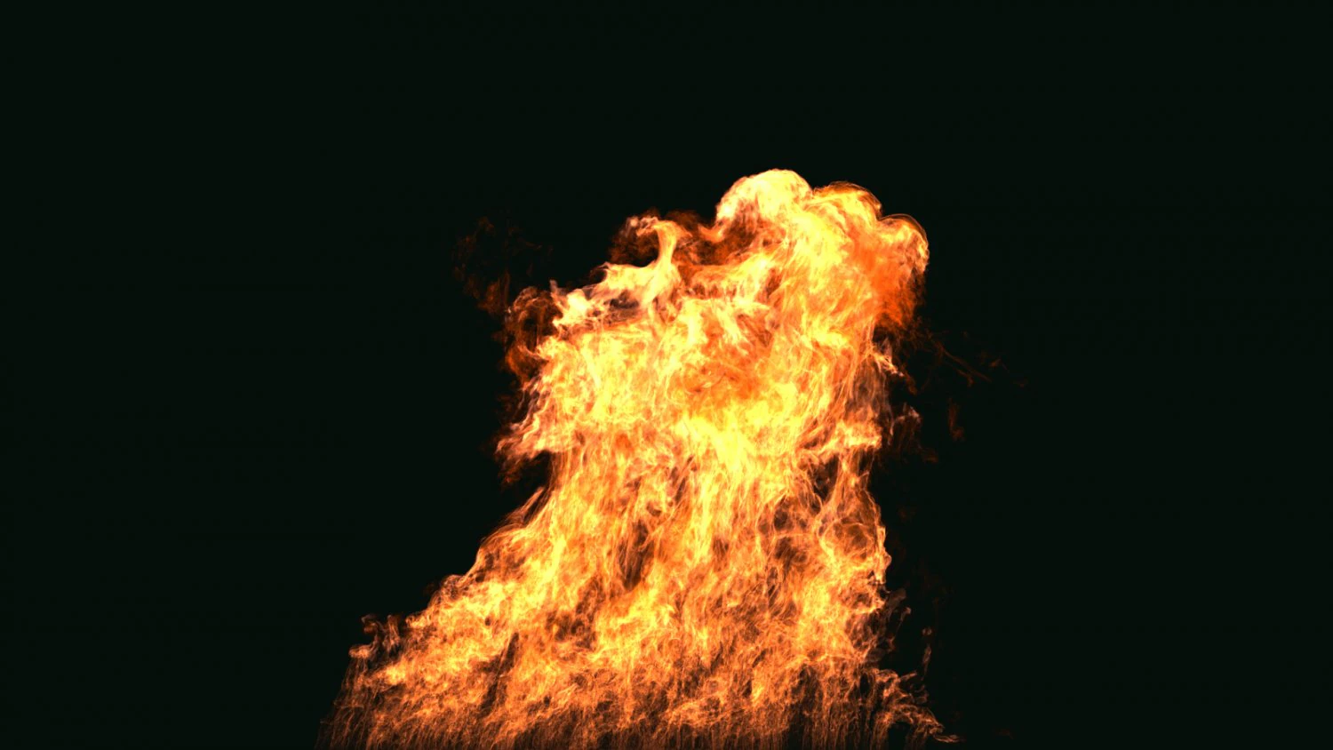 fumefx large scale fire 3D Model .c4d .max .obj .3ds .fbx .stl .blend 