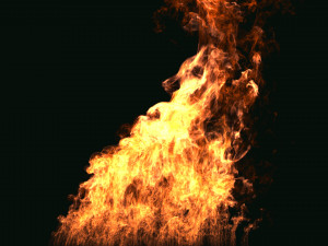 fumefx large scale fire Modello 3D