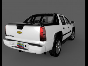chevrolet avalanche 2009 3Dモデル