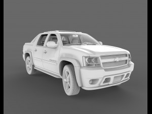 chevrolet avalanche 2009 3Dモデル