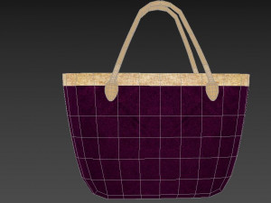 pink bag 3D 模型