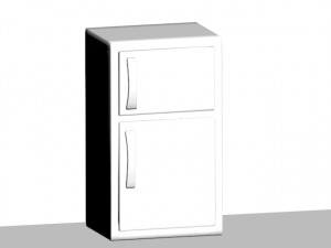 refrigerator Model 3D