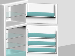 refrigerator Model 3D