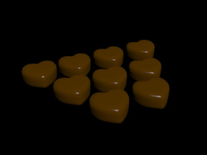box of chocolates Modello 3D