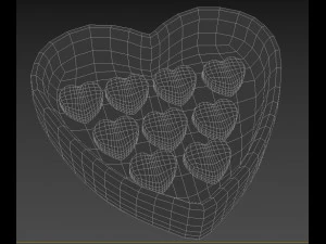 box of chocolates 3D Model