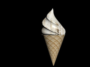 ice cream 3D 모델