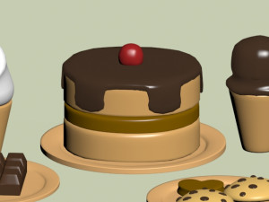 desserts toys Modelo 3D
