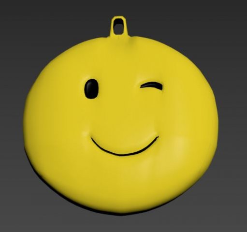 emoji Modelo 3D .c4d .max .obj .3ds .fbx .stl .blend 