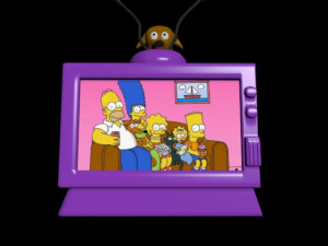 simpson tv 3D 模型