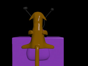 simpson tv 3D 模型