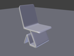 chair Modello 3D