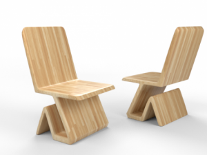 chair Modello 3D