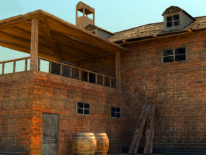 house 3D 模型