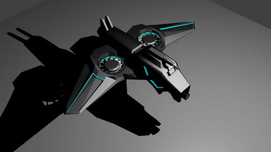 air drone 3D Model .c4d .max .obj .3ds .fbx .stl .blend 