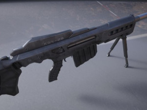 sniper rifle Modelo 3D