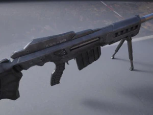 sniper rifle 3D Model