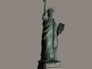 est&aacute;tua da liberdade Modelo 3D