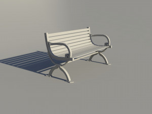 bench 3D 모델
