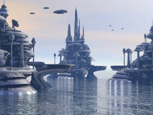 city of the future 3D Model