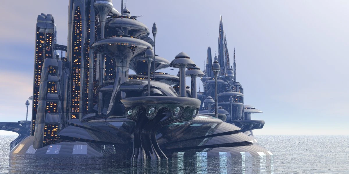 city of the future 3D Model .c4d .max .obj .3ds .fbx .stl .blend