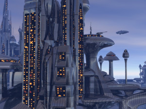 city of the future 3D मॉडल